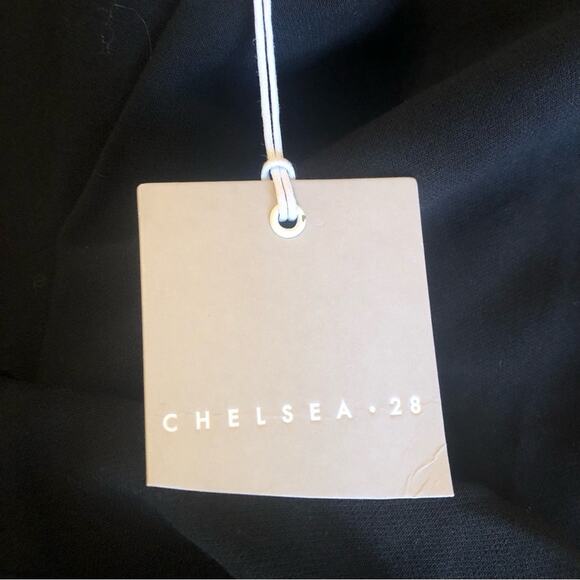 Chelsea 28 Women’s 2X Jumpsuit Black Minimalist Office New Pockets Stretch - Picture 14 of 15
